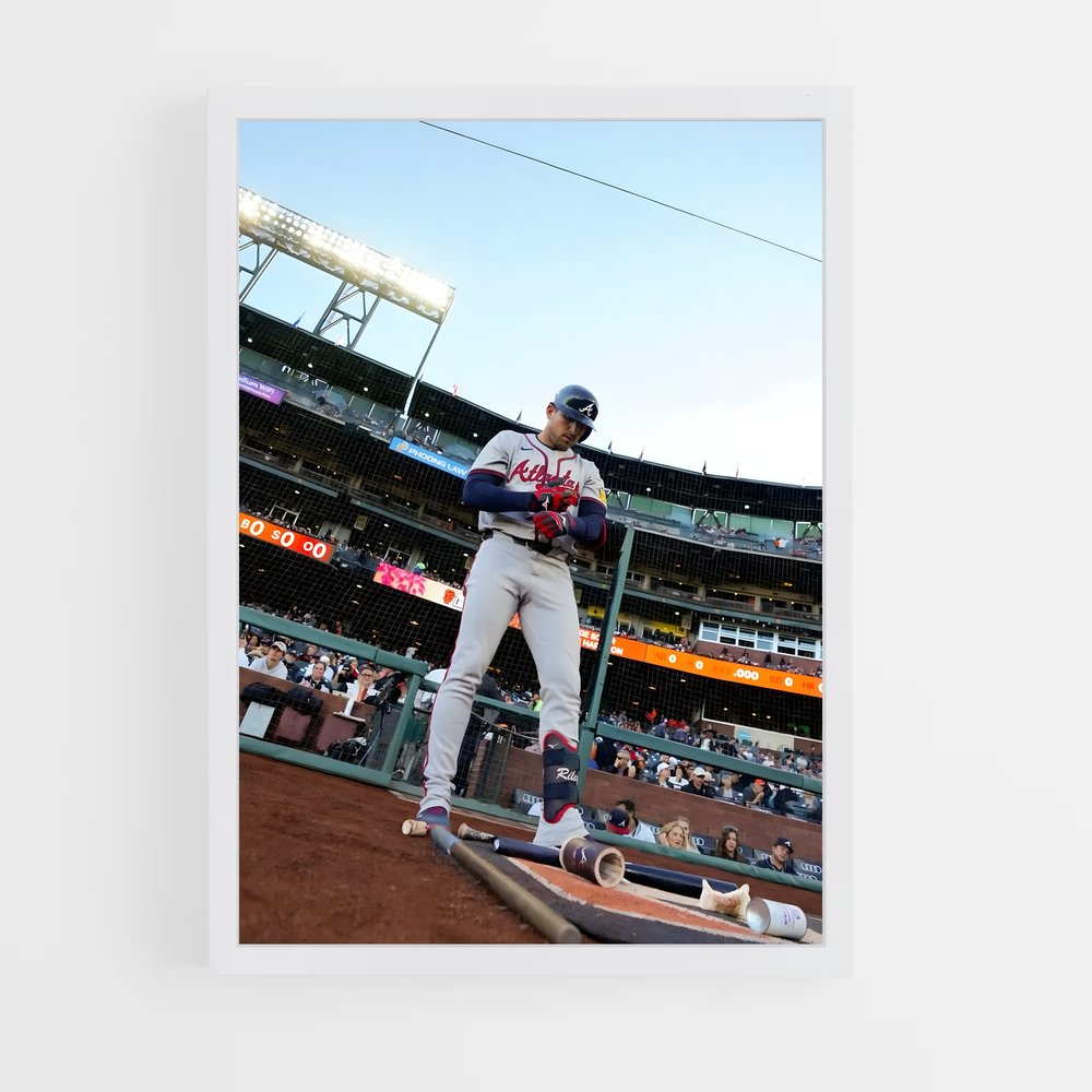 Poster Home Run Legend – affiche Baseball (vue 3)